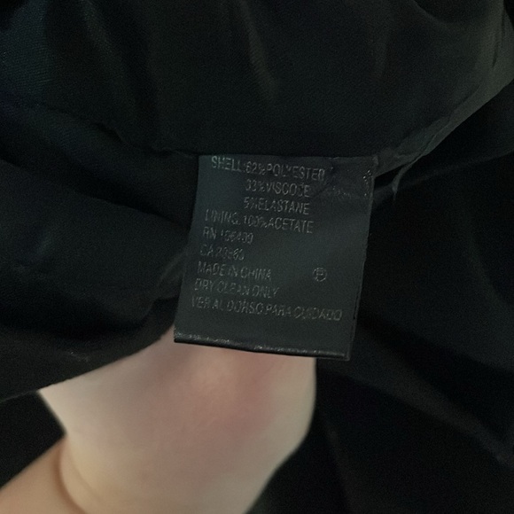 Tahari ASL size 6 cap sleeve black form fitted pencil dress - Picture 4 of 8